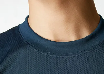 襟部は型くずれしないフライス仕様