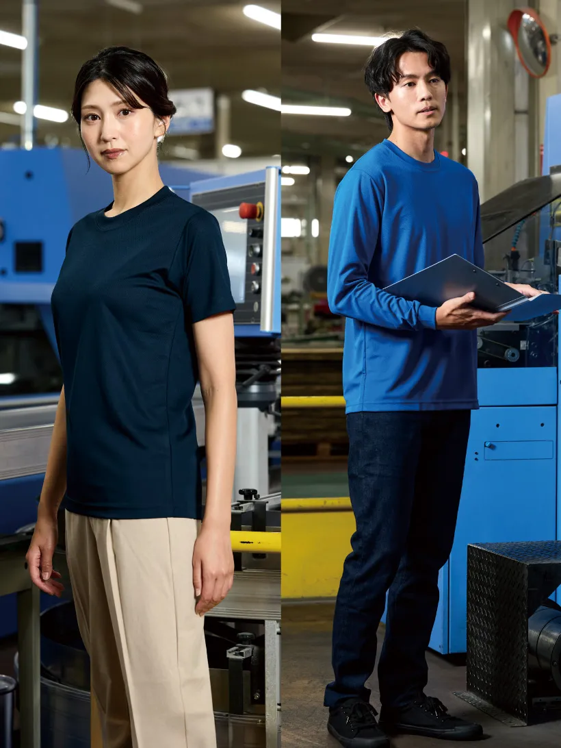 接触冷感Tシャツ