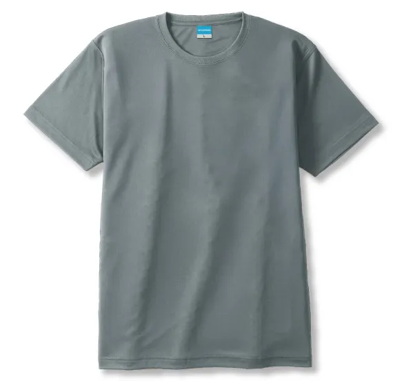 汗ジミ防止Tシャツ 40.グレー