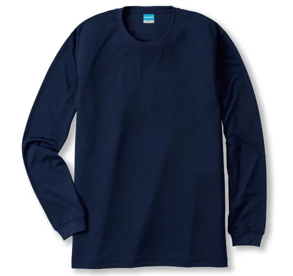 汗ジミ防止Tシャツ 1.ネービー