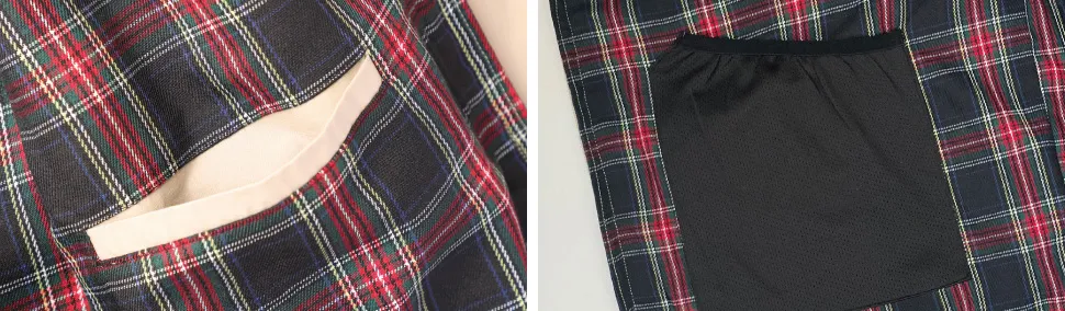 内ポケット＆メッシュポケット